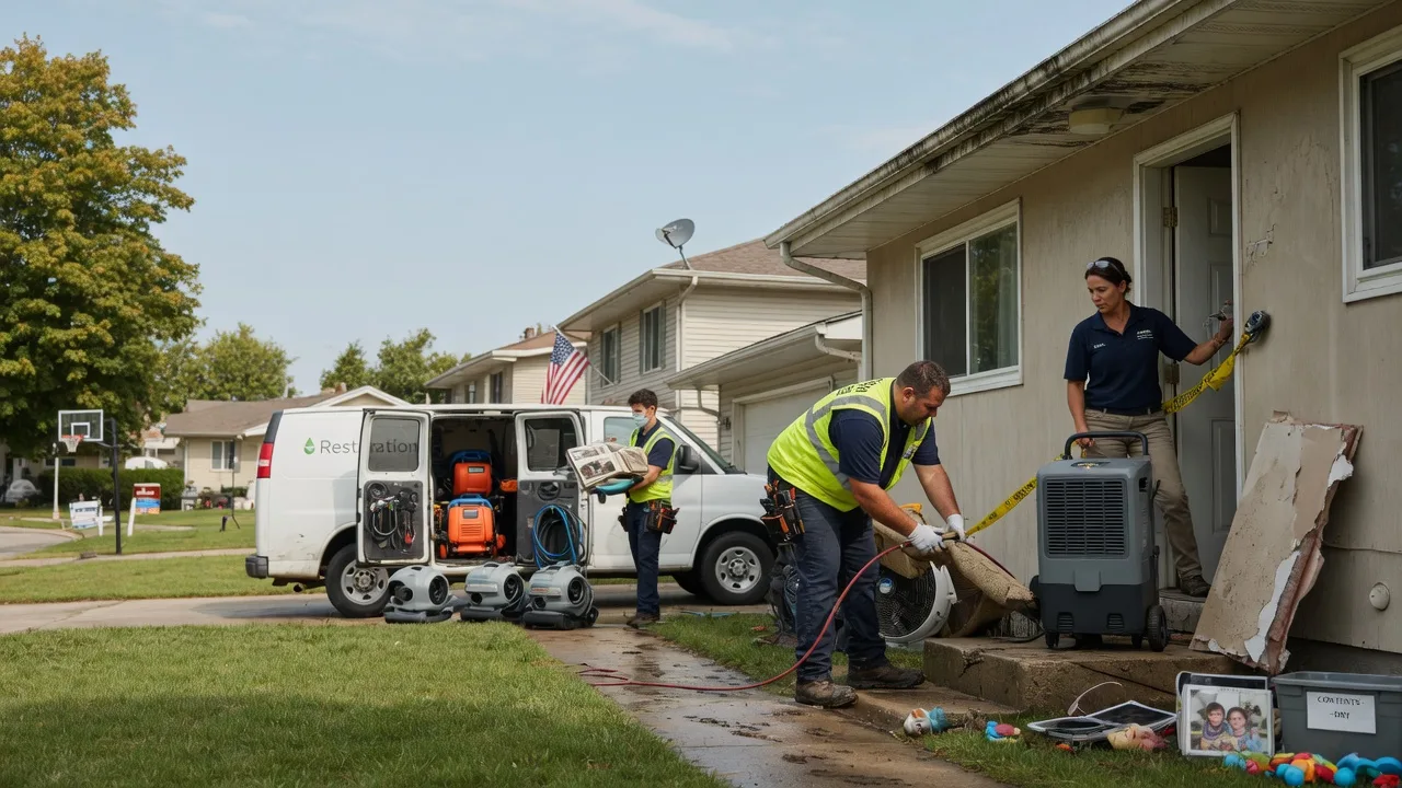 Water Damage Restoration in Bell, CA near me